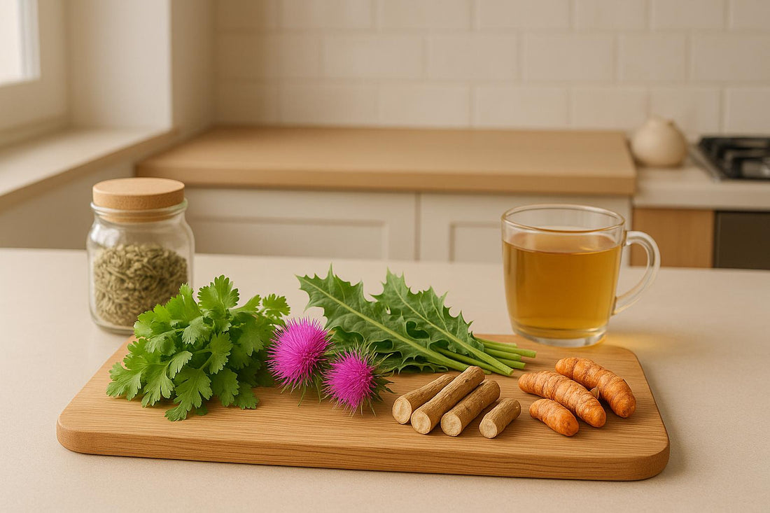 5 Herbs Supporting Liver During Heavy Metal Detox