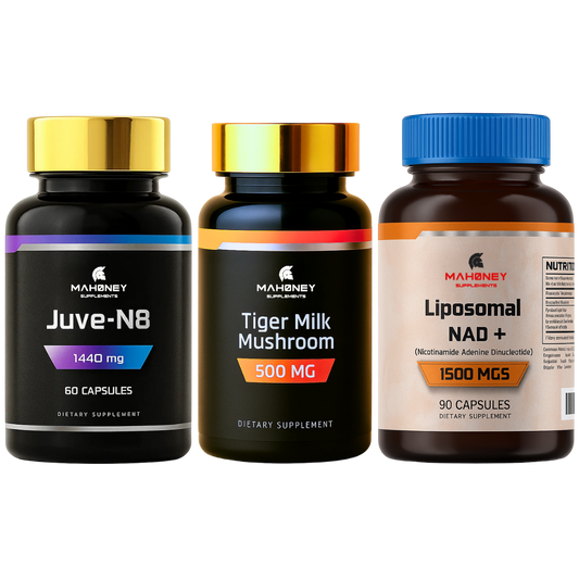 NAD+, Juve-N8 & Tiger Milk Mushroom